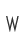 w