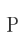 P