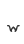 w