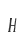 H