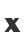 x