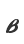 B
